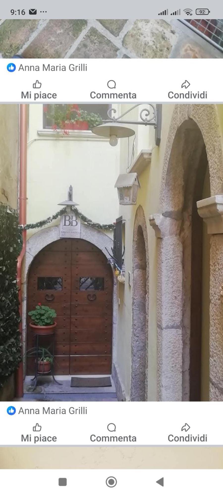 Bed And Breakfast Angolo Antico Pratola Peligna Esterno foto